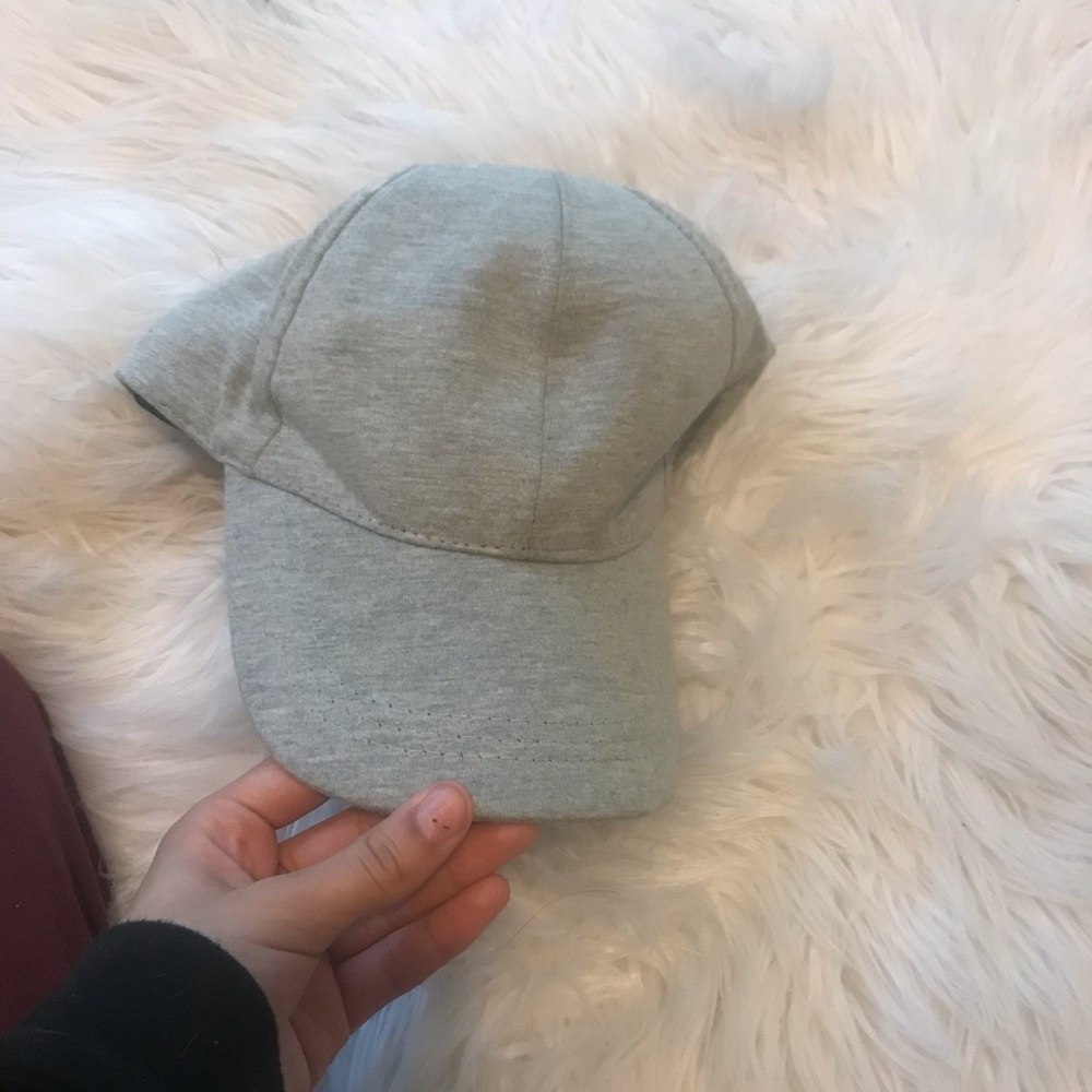 Simple Heather Gray Baseball cap